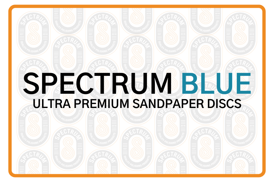 New Spectrum BLUE Ultra Premium Sanding Discs