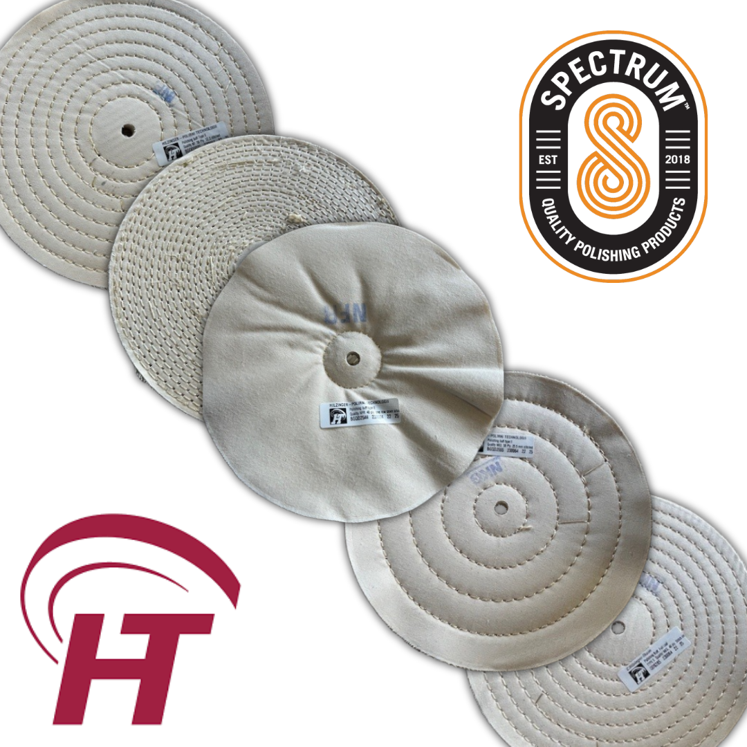 New: Hilzinger Full Disc (Sewn/Loose) Buffing Wheels