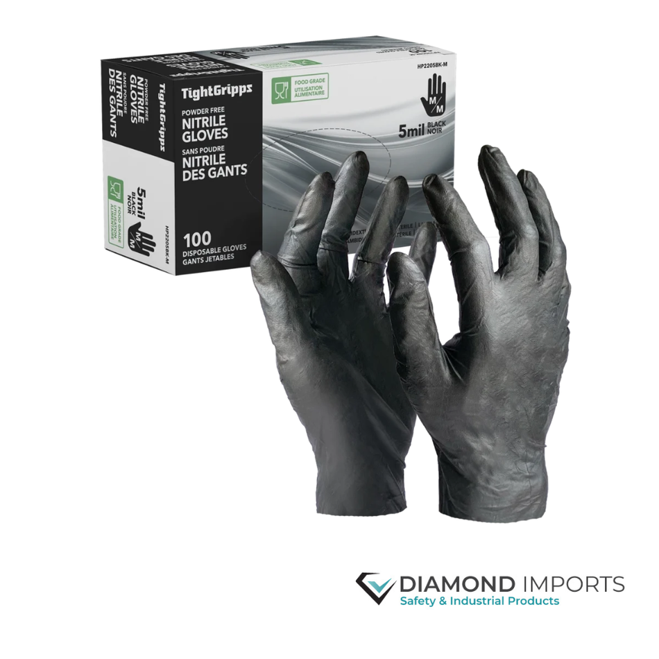 Disposable Nitrile Gloves (Powder Free)