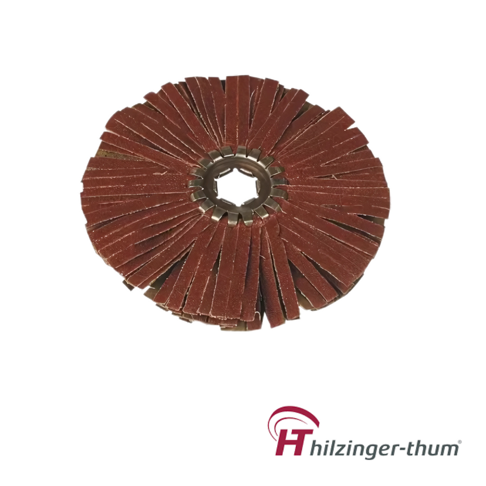 5" x 19mm Premium Miniature Coated Abrasive Strip Ring Airway Buffing Wheel (120, 180, 320 Grit)