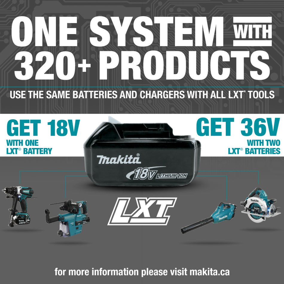 18V LXT Brushless 4-1/2" Angle Grinder w/Thumb Switch (Bare Tool)