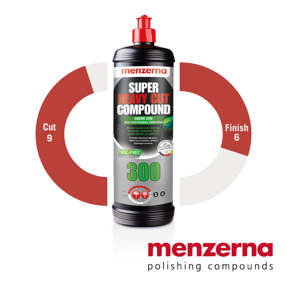 Super Heavy Cut Compound 300 Green Line (VOC Free)