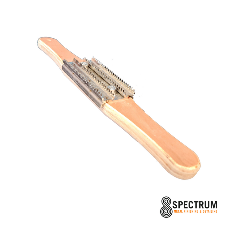 Spectrum Center Mount Buffing Wheel Rake – Spectrum Alberta Ltd.