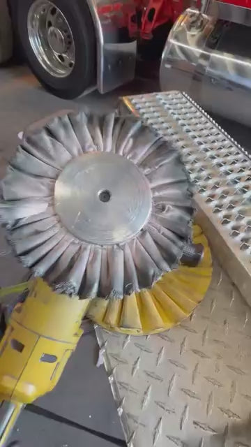 Hilzinger Super Heavy Pink One-Step with Menzerna 439T/456G Heavy Cut