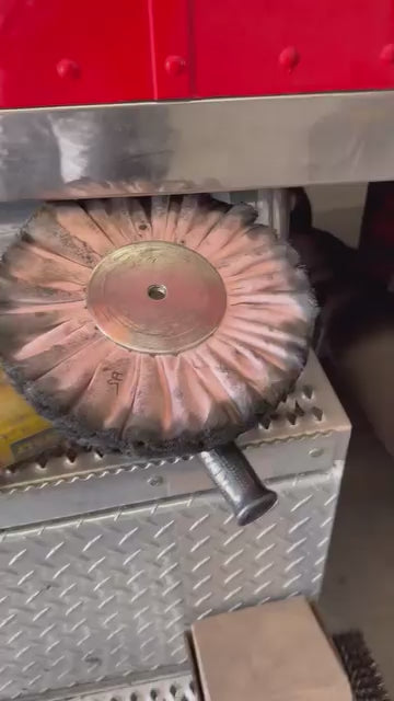 Hilzinger Super Heavy Pink One-Step with Menzerna 439T/456G Heavy Cut