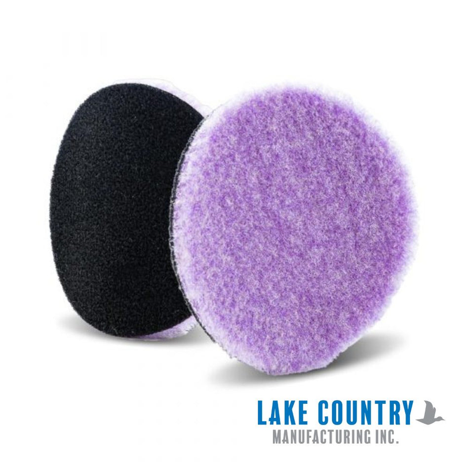 Purple Foamed Knitted Wool Pads