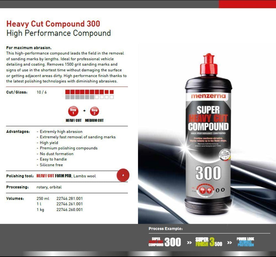 Super Heavy Cut Compound 300